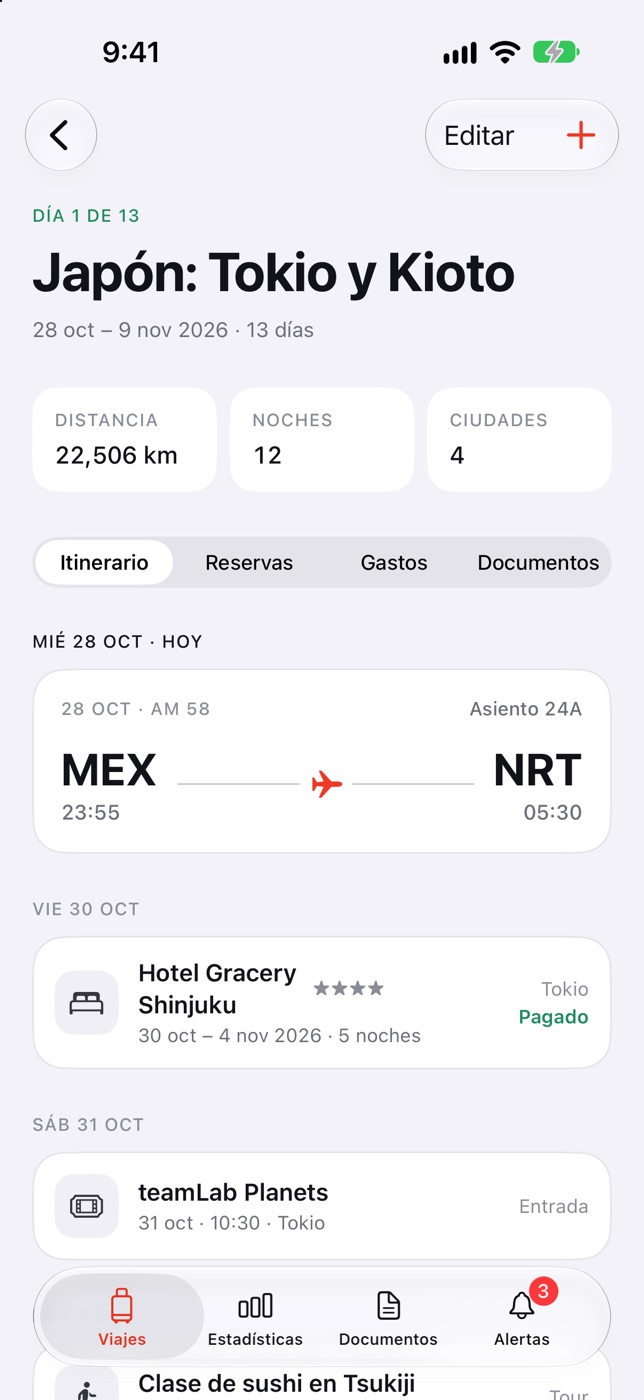 Itinerario del viaje a Japón: vuelo, hotel en Shinjuku y teamLab Planets
